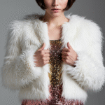 Metallic Halter Nenck Top